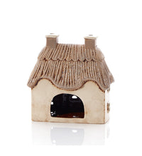 Load image into Gallery viewer, Cream Cottage Tealight and Incense Burner *Pre-order arriving mid/end of April