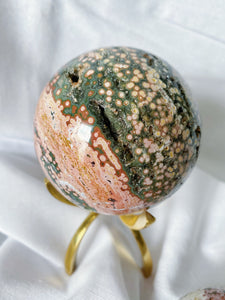 Druzy Sorbet Sunset Veinless Ocean Jasper