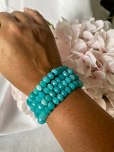 Load image into Gallery viewer, Faceted Amazonite Bracelet