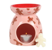Load image into Gallery viewer, Pink Gingerbread Wax Warmer