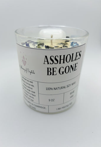Assholes Be Gone Soy Candle