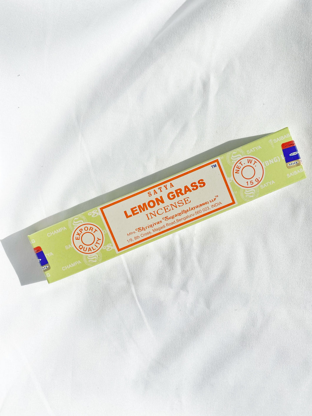 Satya Lemongrass Incense