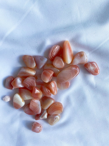 Apricot Agate Tumble