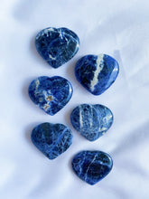 Load image into Gallery viewer, Sodalite Hearts