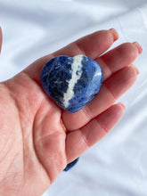 Load image into Gallery viewer, Sodalite Hearts