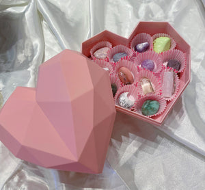 Valentines Crystal Heart Box