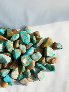 Turquoise Tumbles (10 pcs bag)