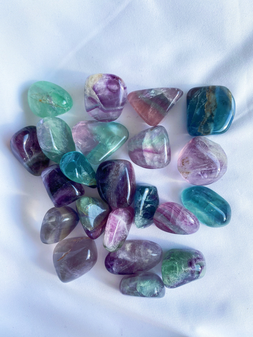 Rainbow Flourite Tumble