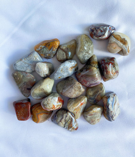 Crazy Lace Agate Tumble