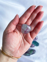 Load image into Gallery viewer, Rainbow Flourite Tumble