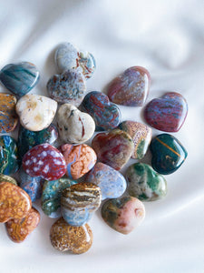 Ocean Jasper Heart
