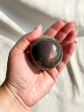 Load image into Gallery viewer, Purple sunset Labradorite Sphere
