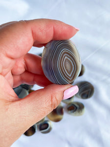 Botswana Agate Coin