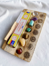 Load image into Gallery viewer, 7 Chakra Crystal Station and Kit