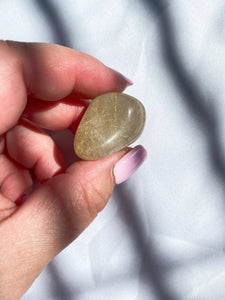 Golden Rutilated Quartz Tumble