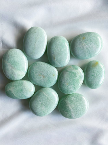 Amazonite Palmstones